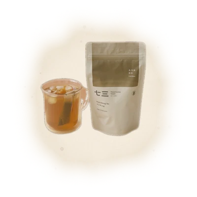 半生熟烏龍〔個人2.5g條型茶包丨25入環保夾鏈袋〕 4