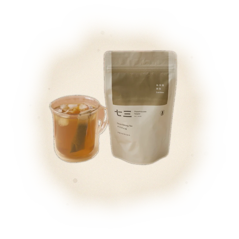 半生熟烏龍〔個人2.5g條型茶包丨25入環保夾鏈袋〕 3