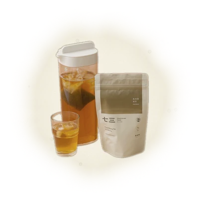 【官網限定】半生熟烏龍〔家庭號9g茶包丨7入環保夾鏈袋〕 4
