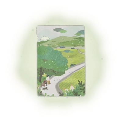 茶包明信片－喝茶景致款 4