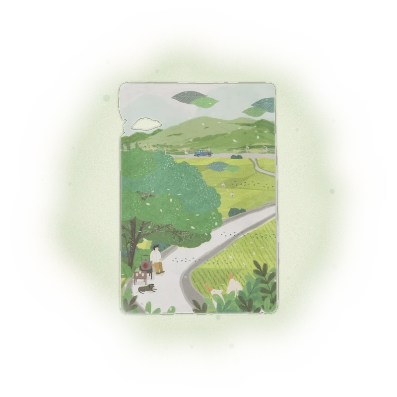 茶包明信片－喝茶景致款 3