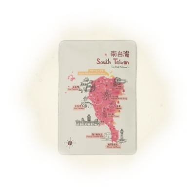 茶包明信片－旅台款 8