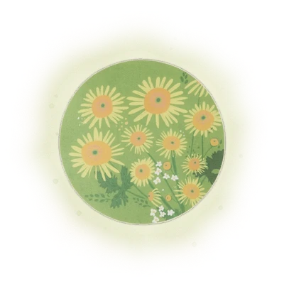茶包明信片－茶與花語款 4