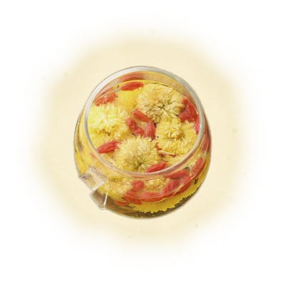 Chrysanthemum Goji Berry Flower & Herbal Tea 4