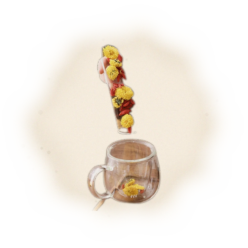Chrysanthemum Goji Berry Flower & Herbal Tea 5