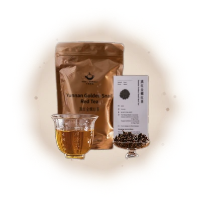 Golden Snail Red Tea