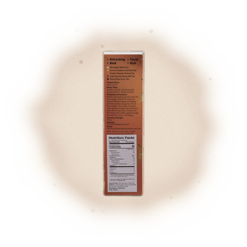 Jesse’s 5 Tea Orange Sampler (Tea Orange Series) 3