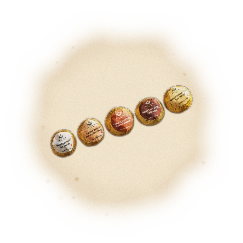 Jesse’s 5 Tea Orange Sampler (Tea Orange Series) 5