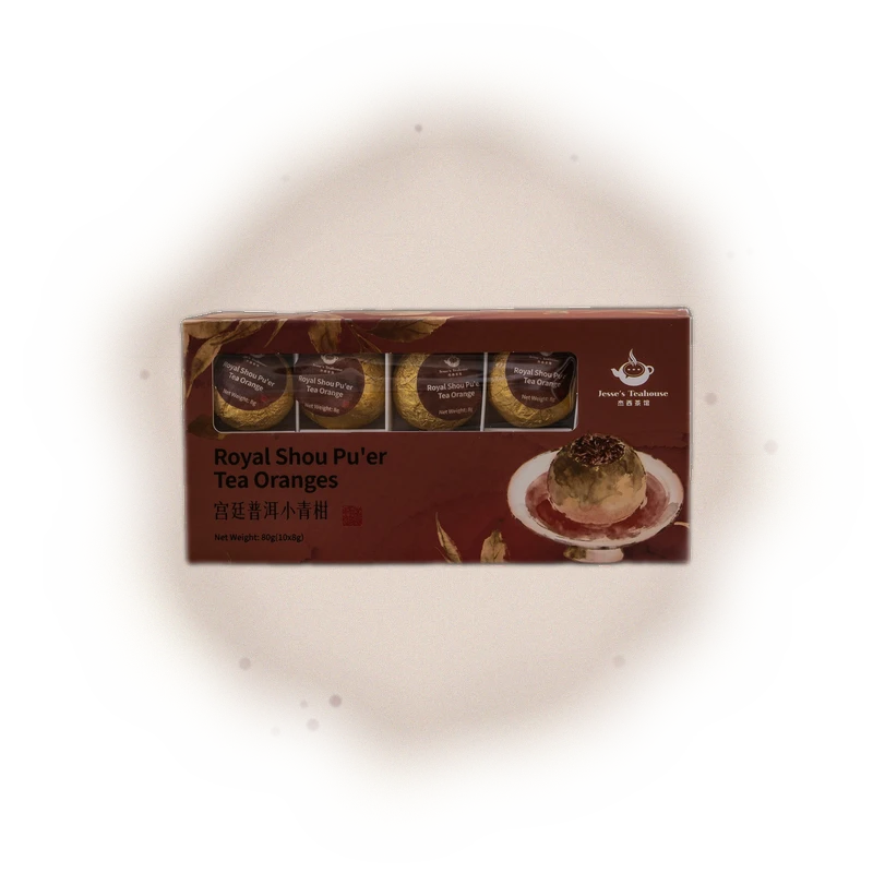 Jesse's Teahouse Pu'er Tea Oranges 5