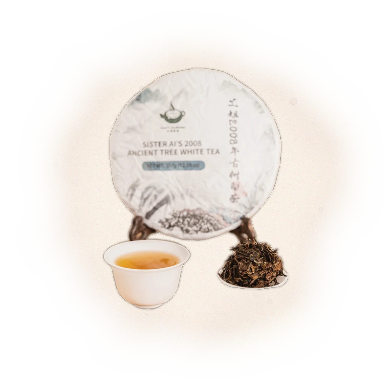 Sister Ai’s 2008 Ancient Tree White Tea Cake 3