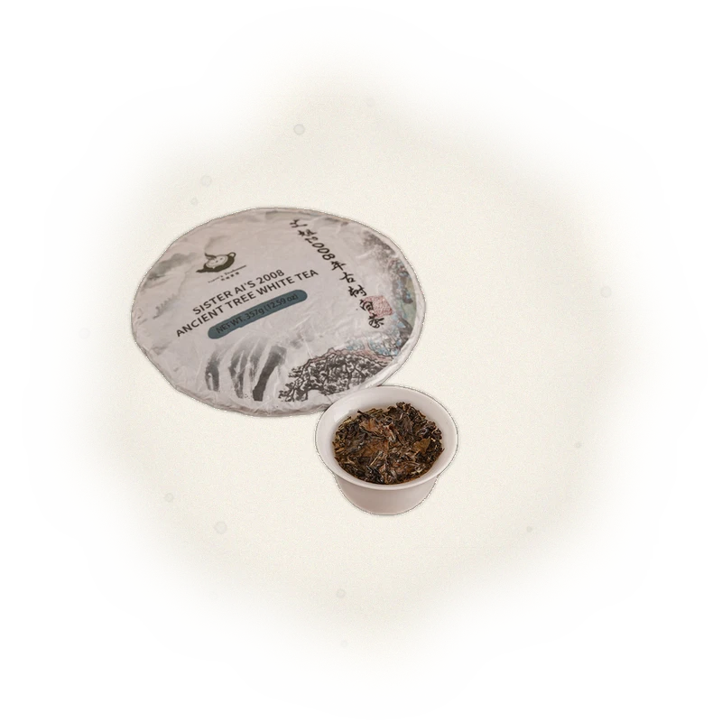 Sister Ai’s 2008 Ancient Tree White Tea Cake 5