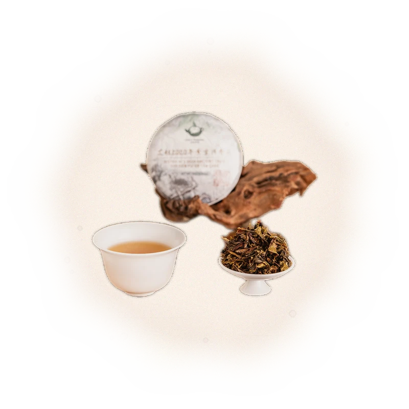 Sister Ai’s 2020 Golden Cake Sheng Pu’er Tea 3