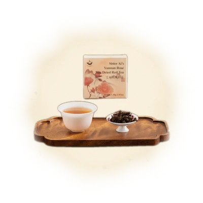 Sister Ai's Yunnan Rose Shai Hong Red Tea 4