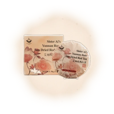 Sister Ai's Yunnan Rose Shai Hong Red Tea 10