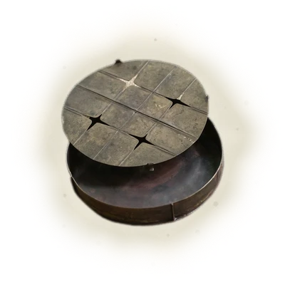【 作家茶器｜隙裏有光 】</br>燦・黃銅｜茶舟／窪 #1 6