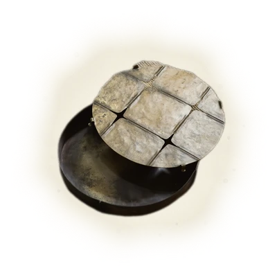 【 作家茶器｜隙裏有光 】</br>燦・黃銅｜茶舟／窪 #2 6