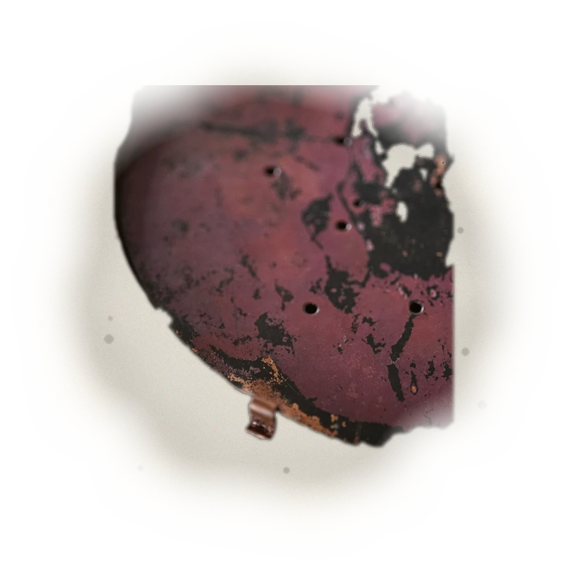 【 作家茶器｜隙裏有光 】</br>絢・紅銅｜茶舟／橢圓星河（特大） 7